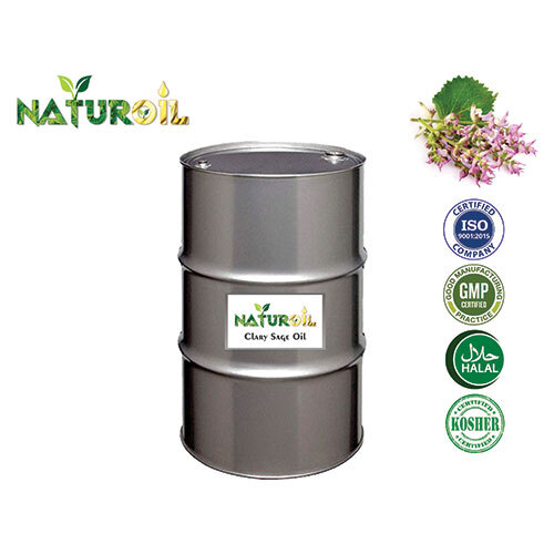 Clary Sage Oil - 99% Pure Fragrance Compound | Suitable for All Age Groups, 18-Month Shelf Life, Store at Room Temperature in a Dry Place