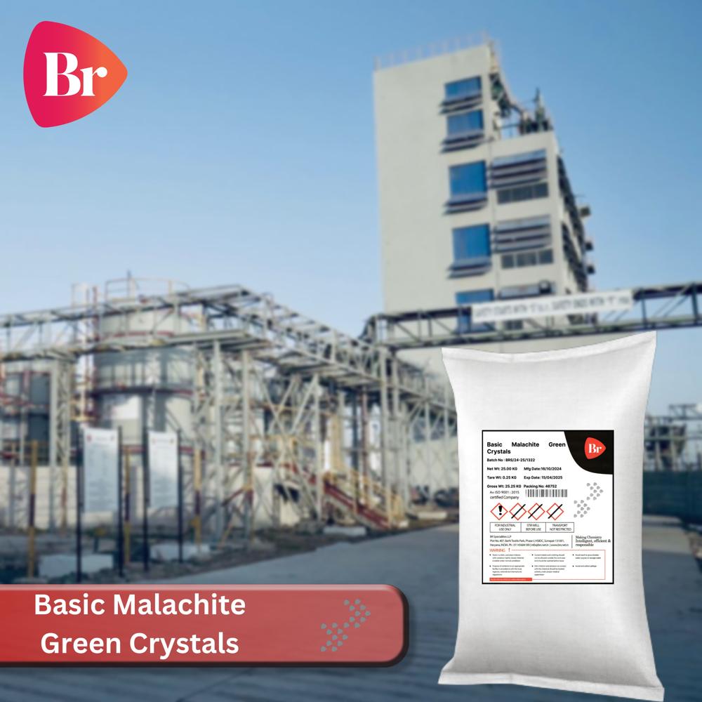 Basic Malachite Green Crystals Dye - Application: Textile Industries