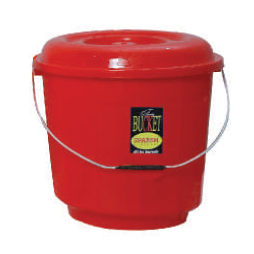 20Ltr Natural Wire Handle Bucket