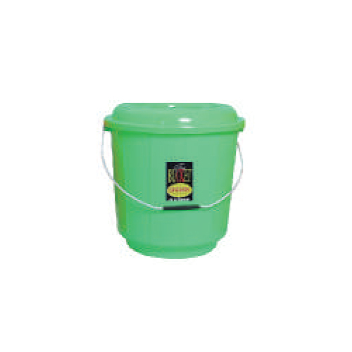 7 Ltr Natural Wire Handle Bucket