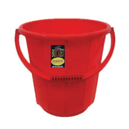 20 Ltr Natural Plastic Handle Bucket