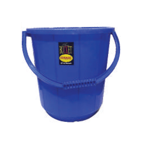 18 Ltr Natural Plastic Handle Bucket