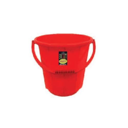 9 Ltr Natural Plastic Handle Bucket