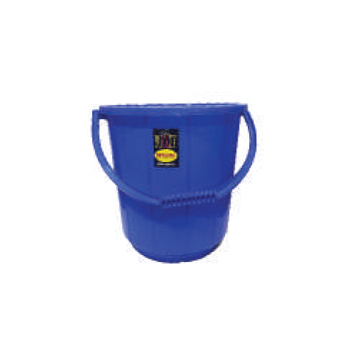 7 Ltr Natural Plastic Handle Bucket