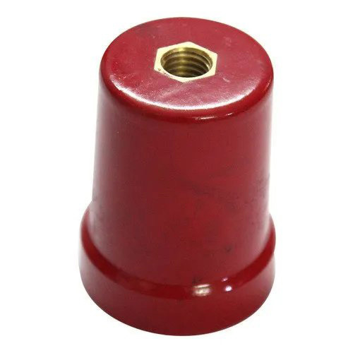 Conical Busbar Insulators - Color: Red