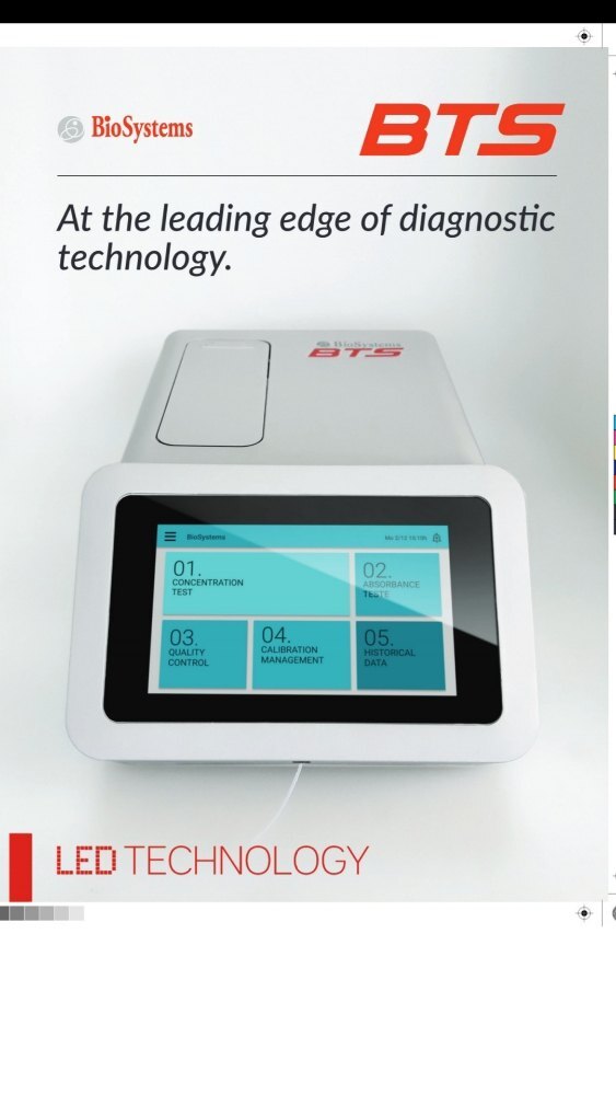 Semi Auto Biochemistry Analyser
