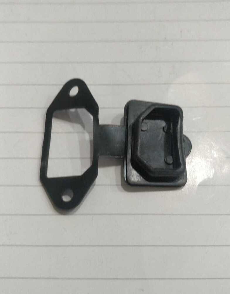 Computer Socket Cover - Pvc, Standard Size, Horizontal Shape, Black Color | High Insulation Resistance, Durable Connection For Ac-powered Devices