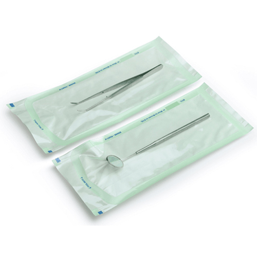 Green Poly Sterilization Heat Seal Pouch