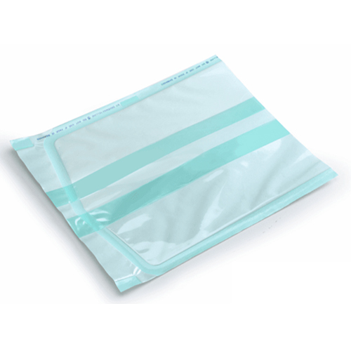 Sterilization Green Poly Gusseted Pouch