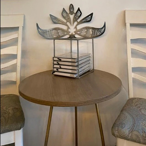 Lotus Mandala T Light Holder