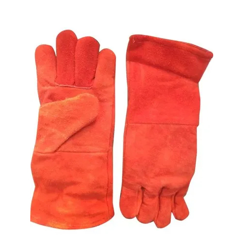 Industrial Leather Hand Gloves