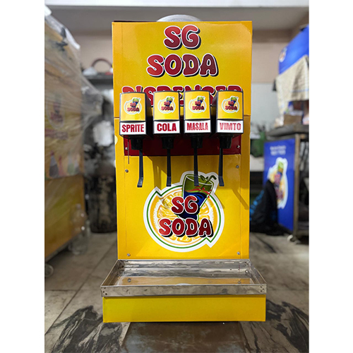 4 Flavor Soda Machine - Automatic Grade: Semi-Automatic