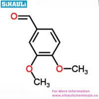 Veratraldehyde - C9h10o3, 99% Purity, 50 Kg Bag, Technical Grade Powder | Pleasant Woody Fragrance With Industrial Applications