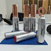 Srge Bimetallic Lugs - Aluminum Barrel With Copper Palm, Tin-plated For Corrosion Resistance | Superior Electrical Conductivity, High Mechanical Strength