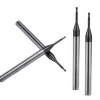 Solid Long Neck Carbide End Mill - Coating Type: Polished
