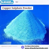 Copper Sulphate Powder Manufacturers, Suppliers, Exporters - 24% Fungicide, Algaecide, Antimicrobial, 50 Kg Hdpe Bag, 98% Pure, Bio Tech Grade