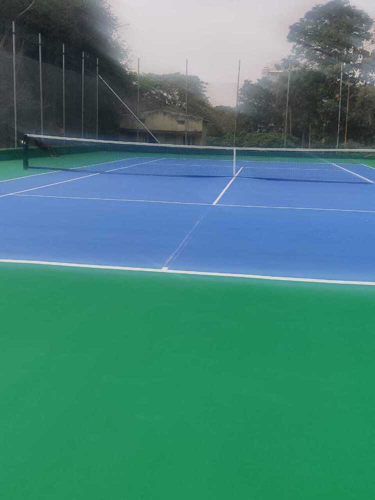 Tennis Court - Color: Blue
