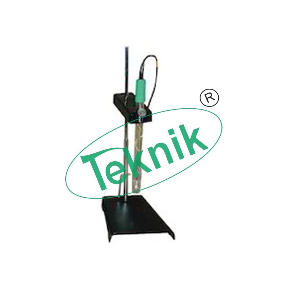 Electrodes And Sondes - Plastic, 12 Mm Electrodes, Capacity Up To 5 Probes, 360â° Rotation Arm With Weighted Base, Suitable For Biology Models