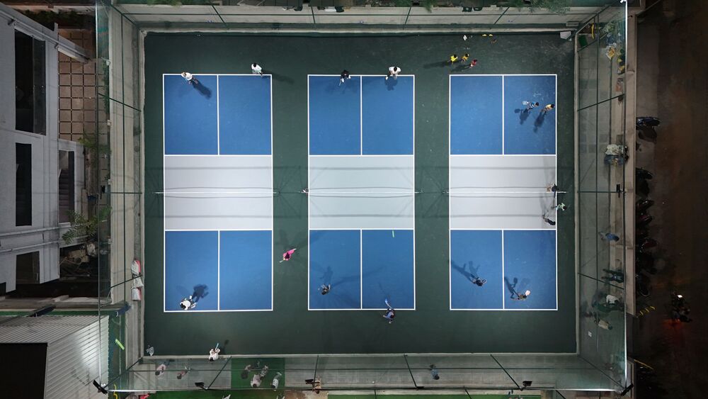 Outdoor Acrylic Synthetic Flooring