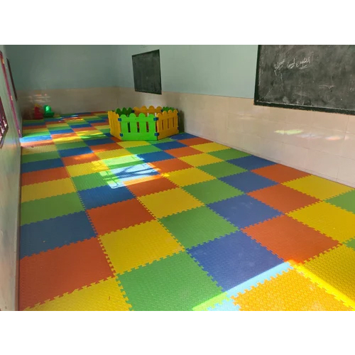Coloured Children Play Area Flooring