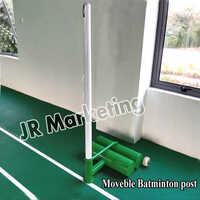Steel Movable Badminton Pole - Color: Different Available