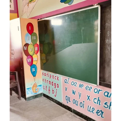 Green Ceramic Chalk Board