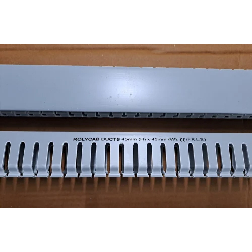 Pvc Wire Duct - Color: White