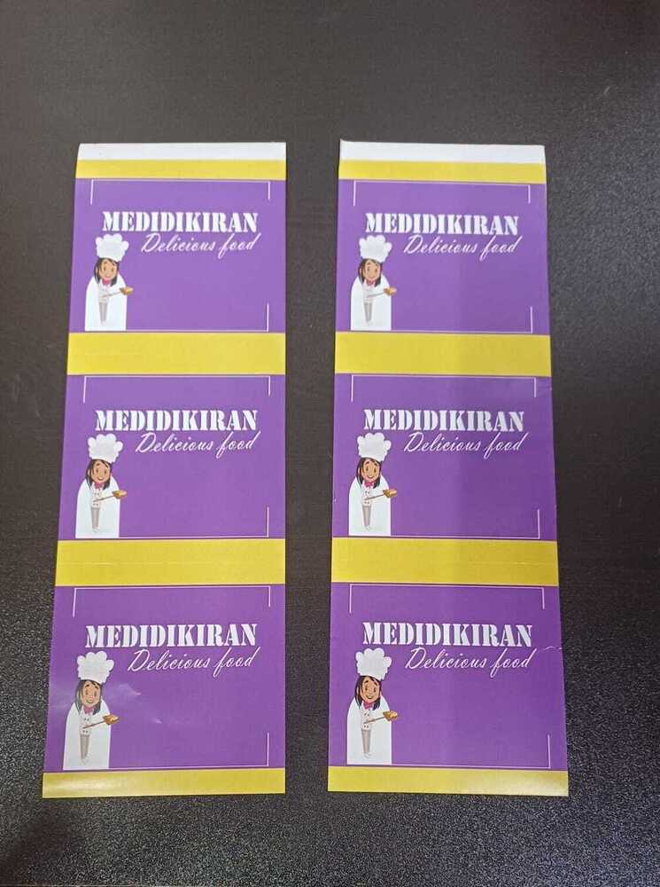 Food Box Label
