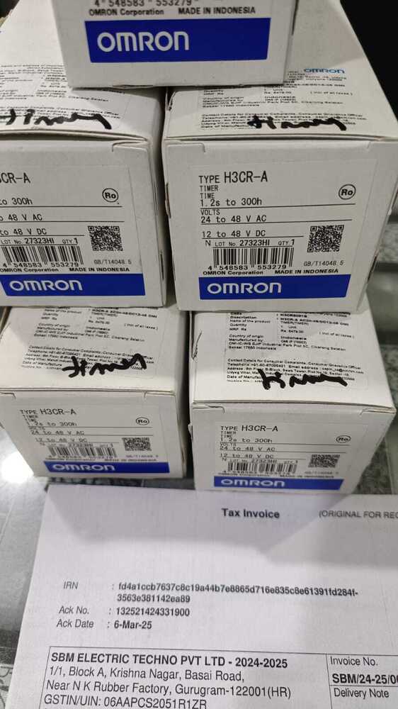 OMRON TIMER 24 TO 48VDC, H3CR-A