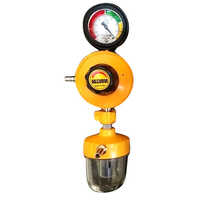 Hospital Vacuum Regulator - Color: Yellow