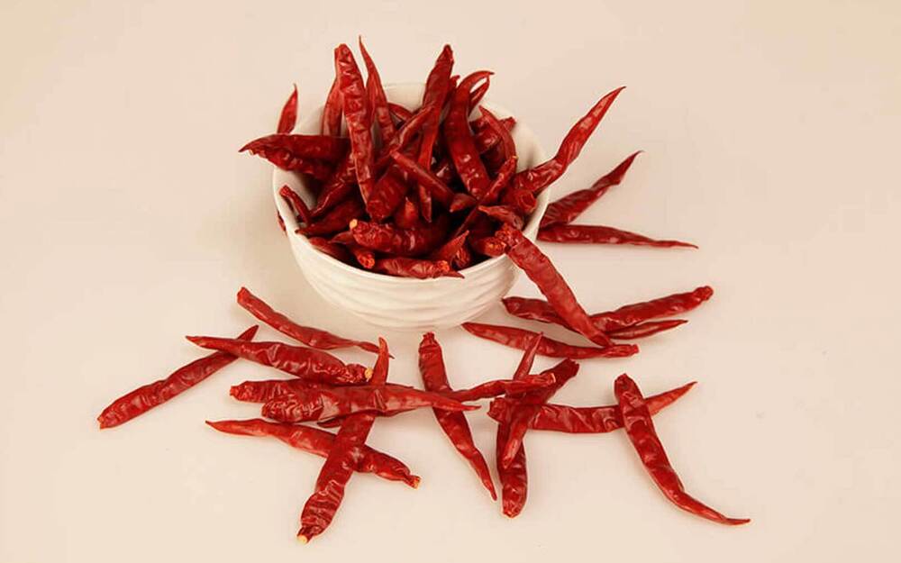 Red Chilli Teja Stemless - Grade: Edible