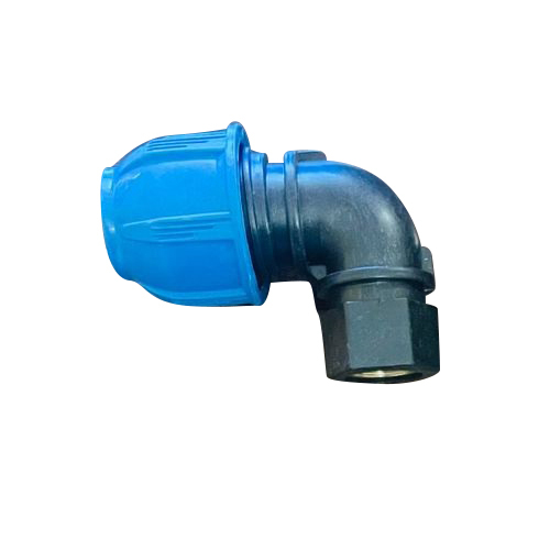 Female Threaded Elbow - Color: Black