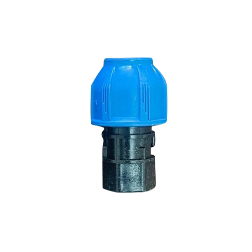 Female Threaded Adapter - Color: Blue