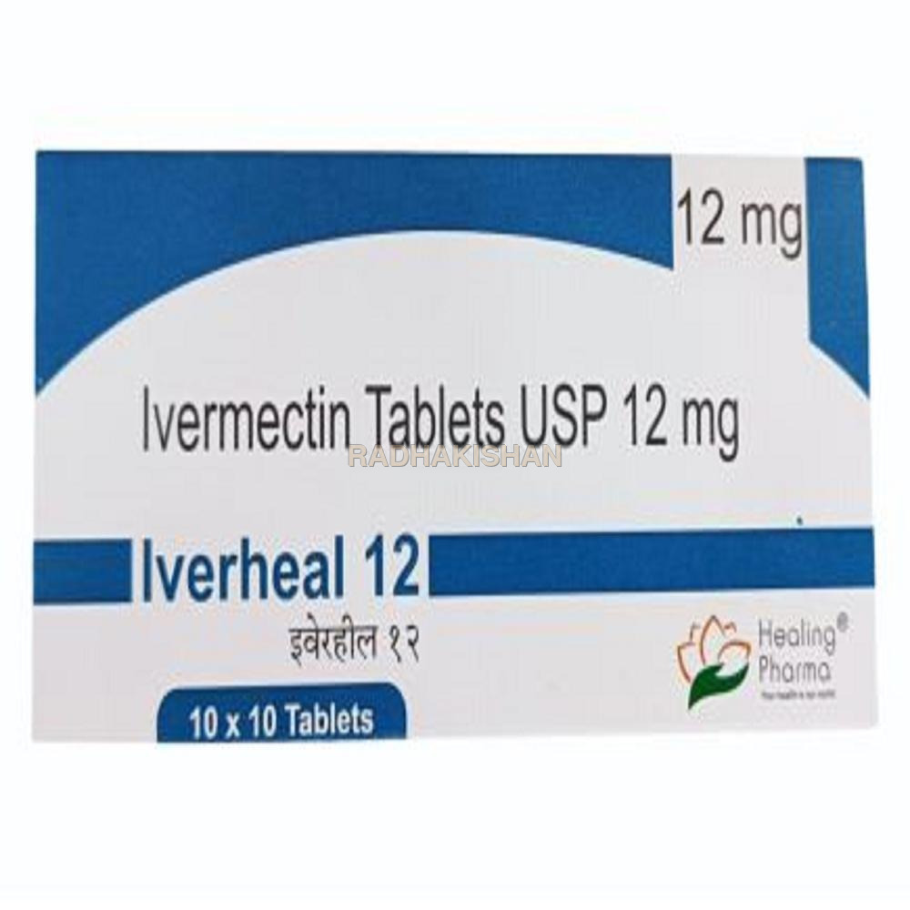 Iverheal Ivermectin 12 Mg की गोलियाँ