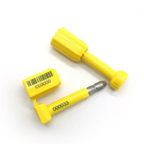 Abs And Ss Container Truck Seal - Color: Yellow