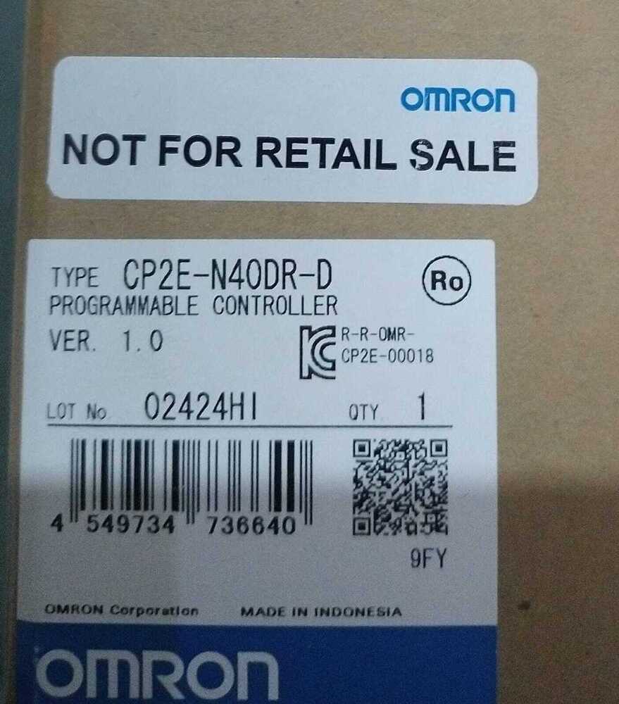 OMRON PLC, CP2E-N40DR-D