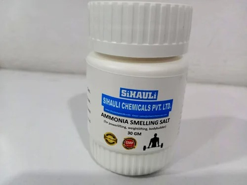 30gm Ammonia Smelling Salt Manufacturers, Suppliers, Exporters From Vasai