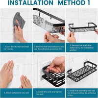 Self Adhesive Bathroom shelve