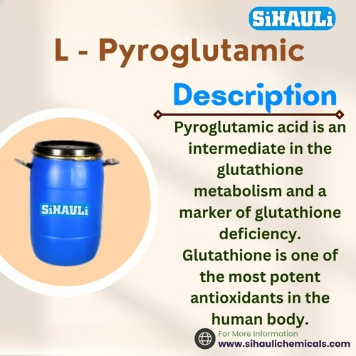 L - Pyroglutamic Acid Manufacturers, Suppliers, Exporters From Vasai Mumbai