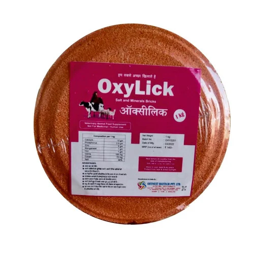 1 Kg Veterinary Oxylick Salt Minerals Bricks