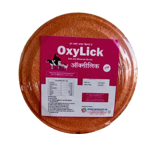 2 Kg Veterinary Oxylick Salt Minerals Bricks