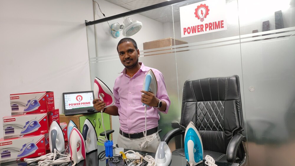 Electric Iron Traders - Color: White