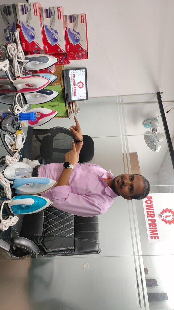 Electric Iron Traders - Color: White