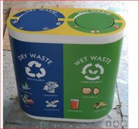 FRP Duo Dustbin 60L