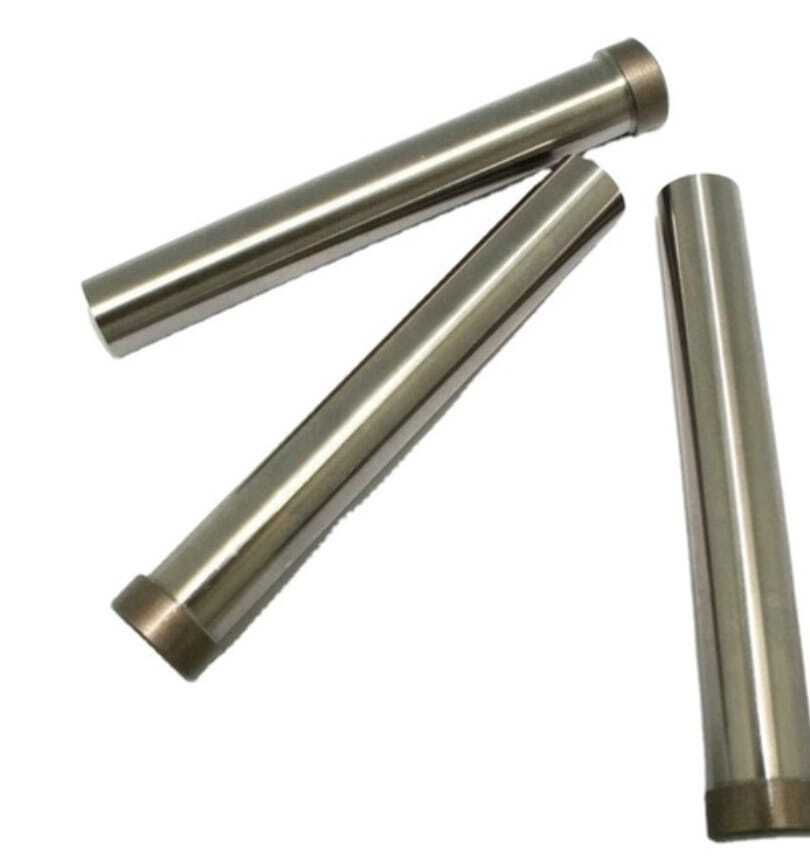 Die Punches - High-Quality Metal, Dia 10 x 4 Inch, Silver Color | Durable Tools for Versatile Industrial Punching Tasks