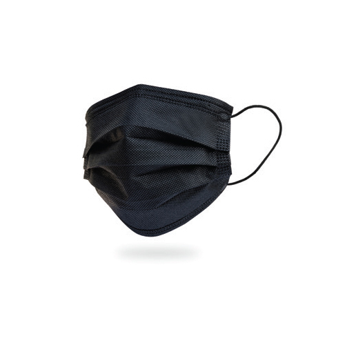 Black 3 Ply Mask
