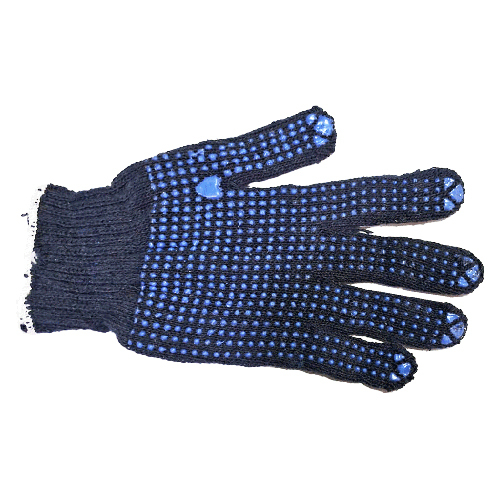 Cotton Knitted Dotted Hand Gloves