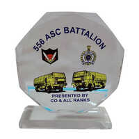 7 Inch Army Diamond Trophy - Color: All Colors