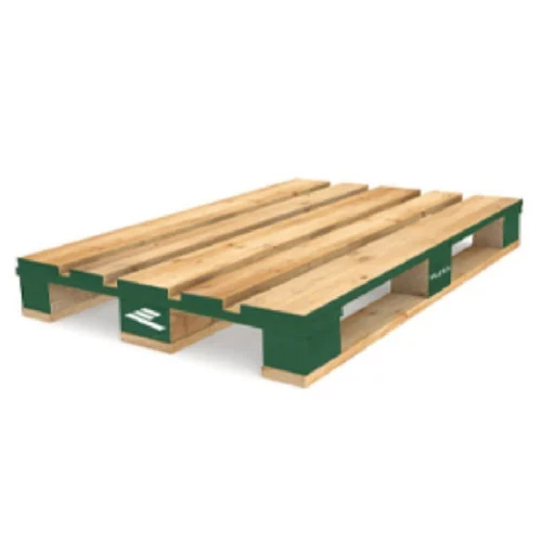 Four Way Heat Treated Soft Wood Pallet - Color: As Per Requirement