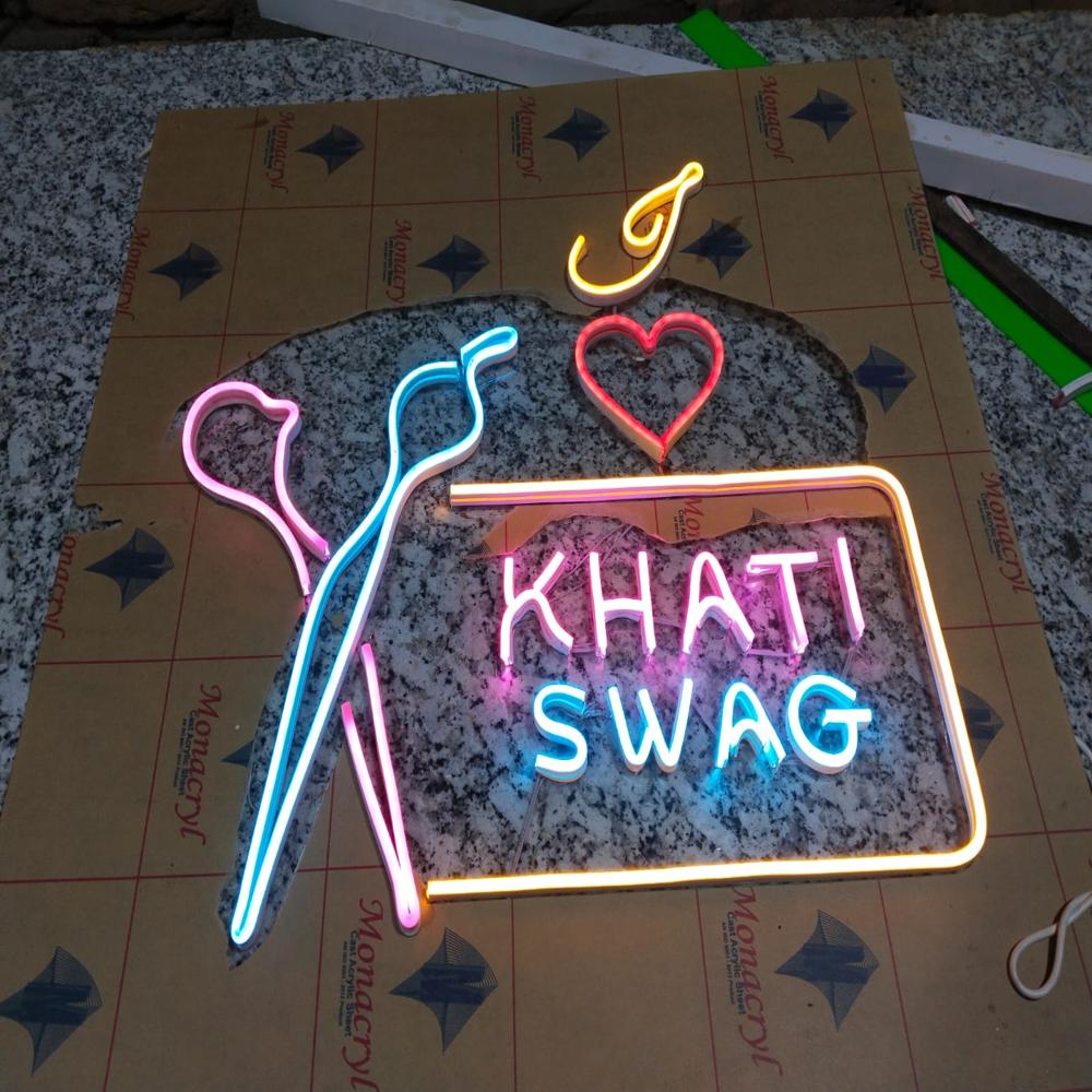 Customized Neon sign Board